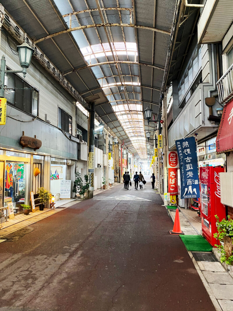 #レトロ#和歌山県#商店街#那智勝浦町の無料写真素材