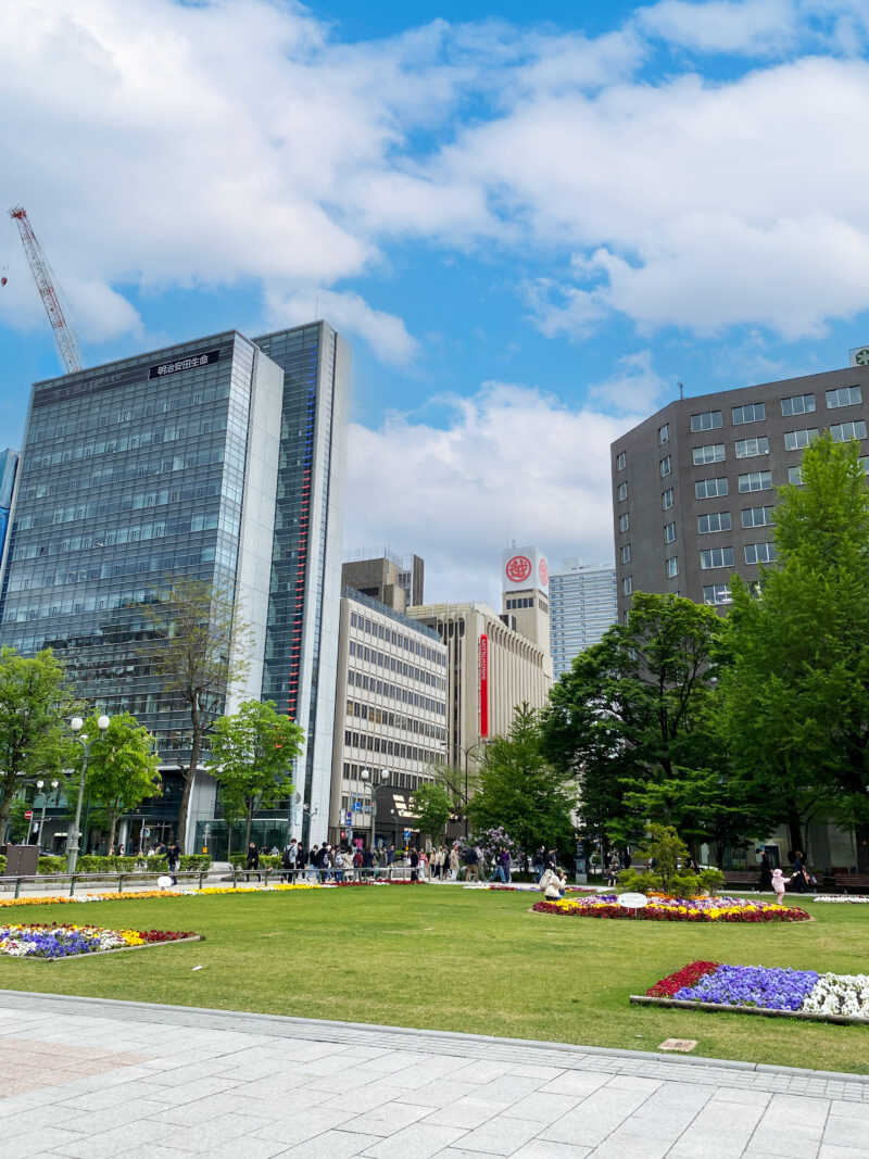 #北海道#北海道札幌市#大通公園の無料写真素材