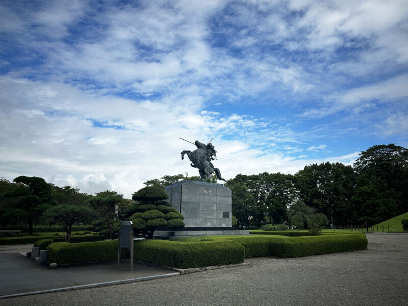 #山形県,#山形県山形市,#最上義光像,#銅像の無料写真素材