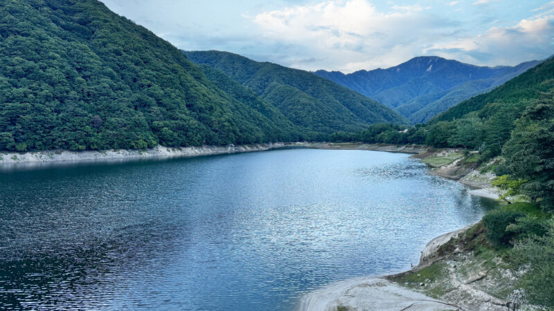 #山梨県,#山梨県山梨市,#湖,#自然の無料写真素材