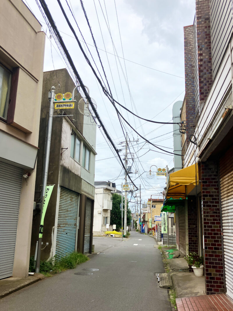 #千葉県#千葉県船橋市#路地の無料写真素材