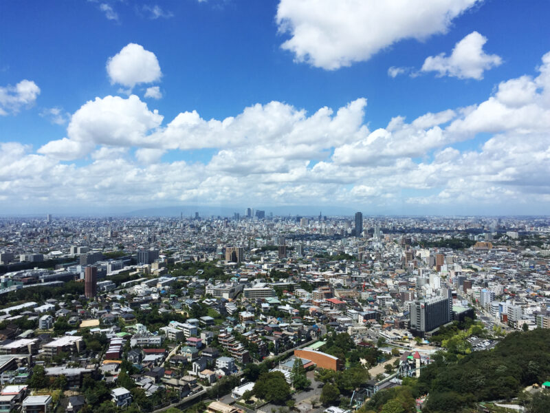 #愛知県,#愛知県名古屋市,#絶景,#街並みの無料写真素材