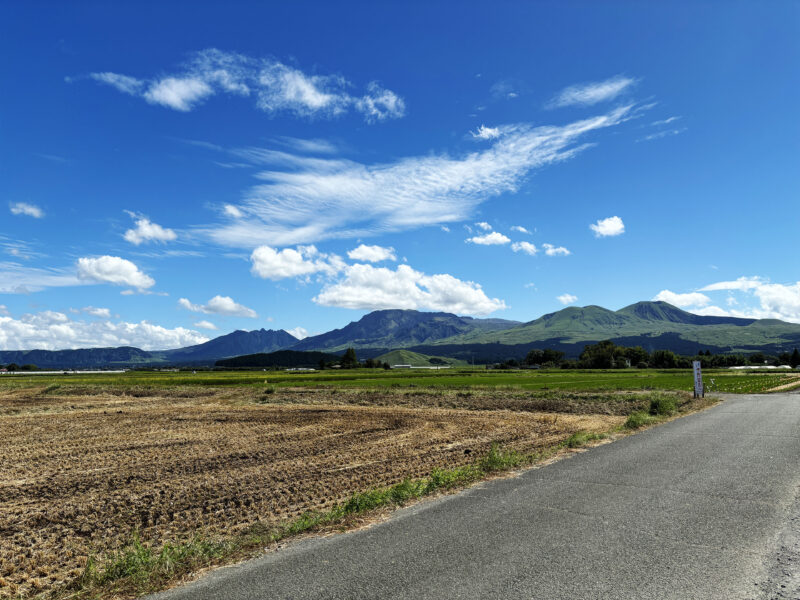 #山#熊本県#熊本県阿蘇市#絶景#自然の無料写真素材