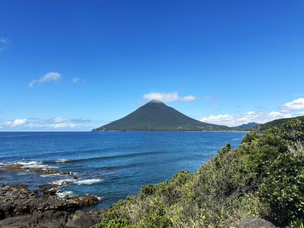 #絶景#長崎鼻#青い空青い海#鹿児島県#鹿児島県指宿市の無料写真素材