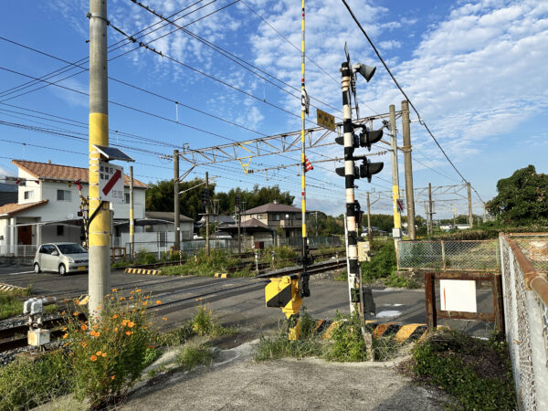 #佐賀県#佐賀県吉野ヶ里町#踏切の無料写真素材