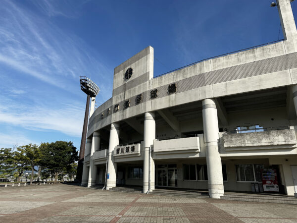 #山形県#山形県米沢市#米沢市営野球場の無料写真素材