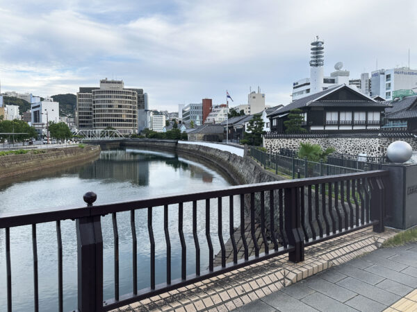 #川#街並み#長崎県#長崎県長崎市の無料写真素材