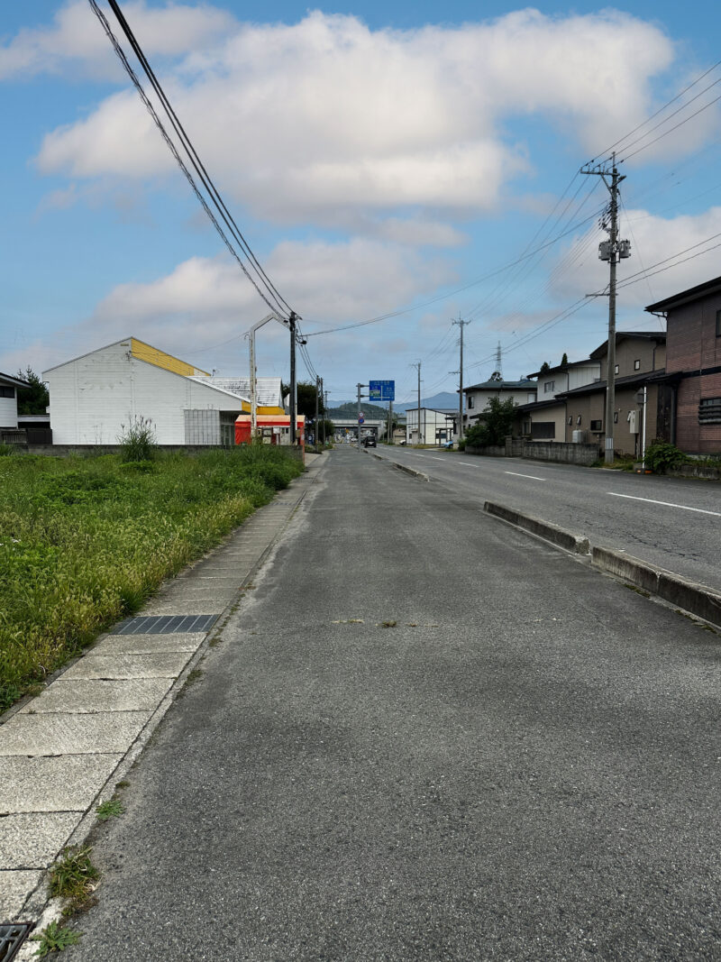 #山形県#山形県米沢市#路地の無料写真素材