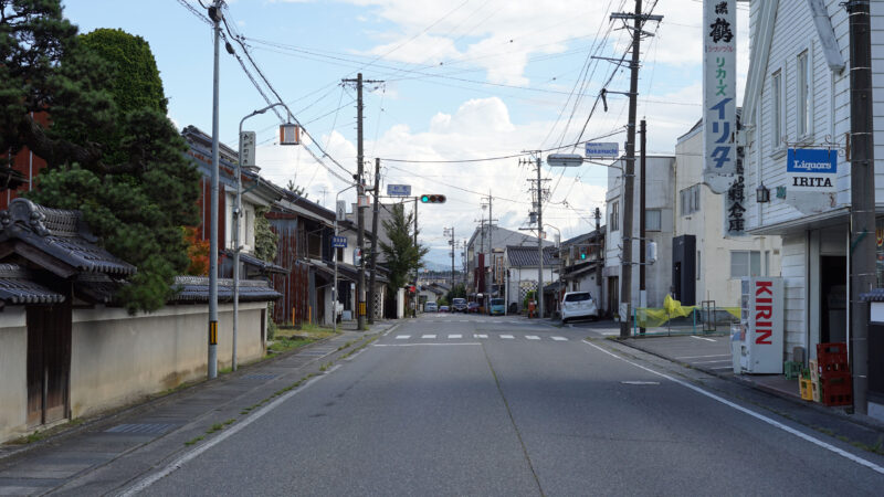 #道路#長野県#長野県宮田村の無料写真素材