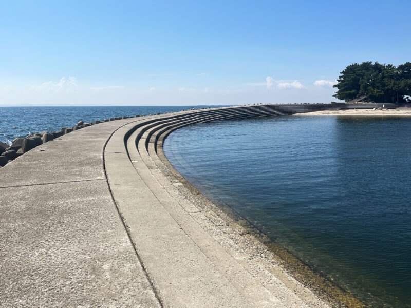 #愛知県#愛知県西尾市#青い空青い海の無料写真素材