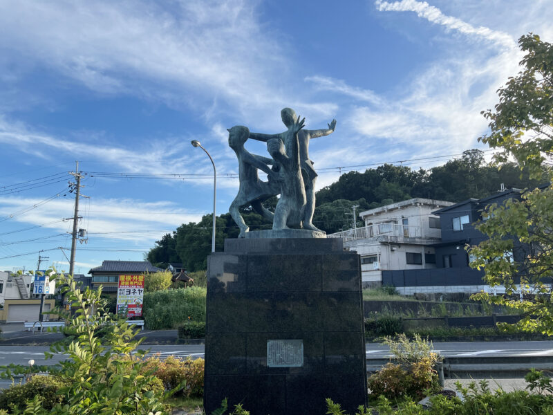 #奈良県,#奈良県王寺町,#銅像の無料写真素材